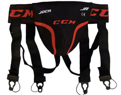 CCM Alasuojat Sukkanauhoilla